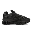 Willy Chavarria x adidas  Megaride Bones Core Black / Core Black / Better Scarlet Mid Top Sneakers KJ2033 Silhouette | Overkill


