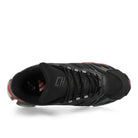 Willy Chavarria x adidas Megaride AG XL Core Black / Core Black / Red Low Top Sneaker KJ2041 Detail View 2 | Overkill
