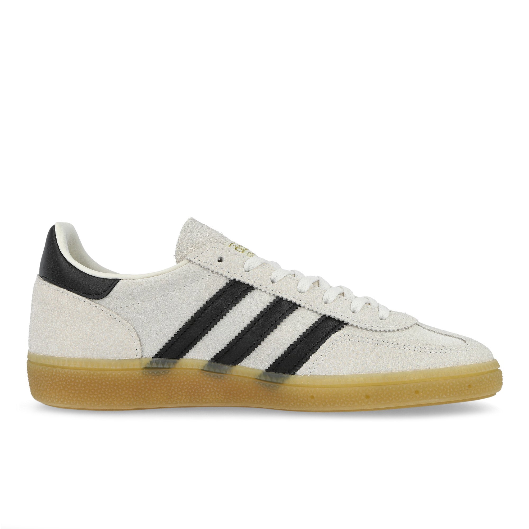 adidas Handball Spezial W Cloud White / Core Black / Gold Metallic Sneaker KI2177 Silhouette | Overkill

