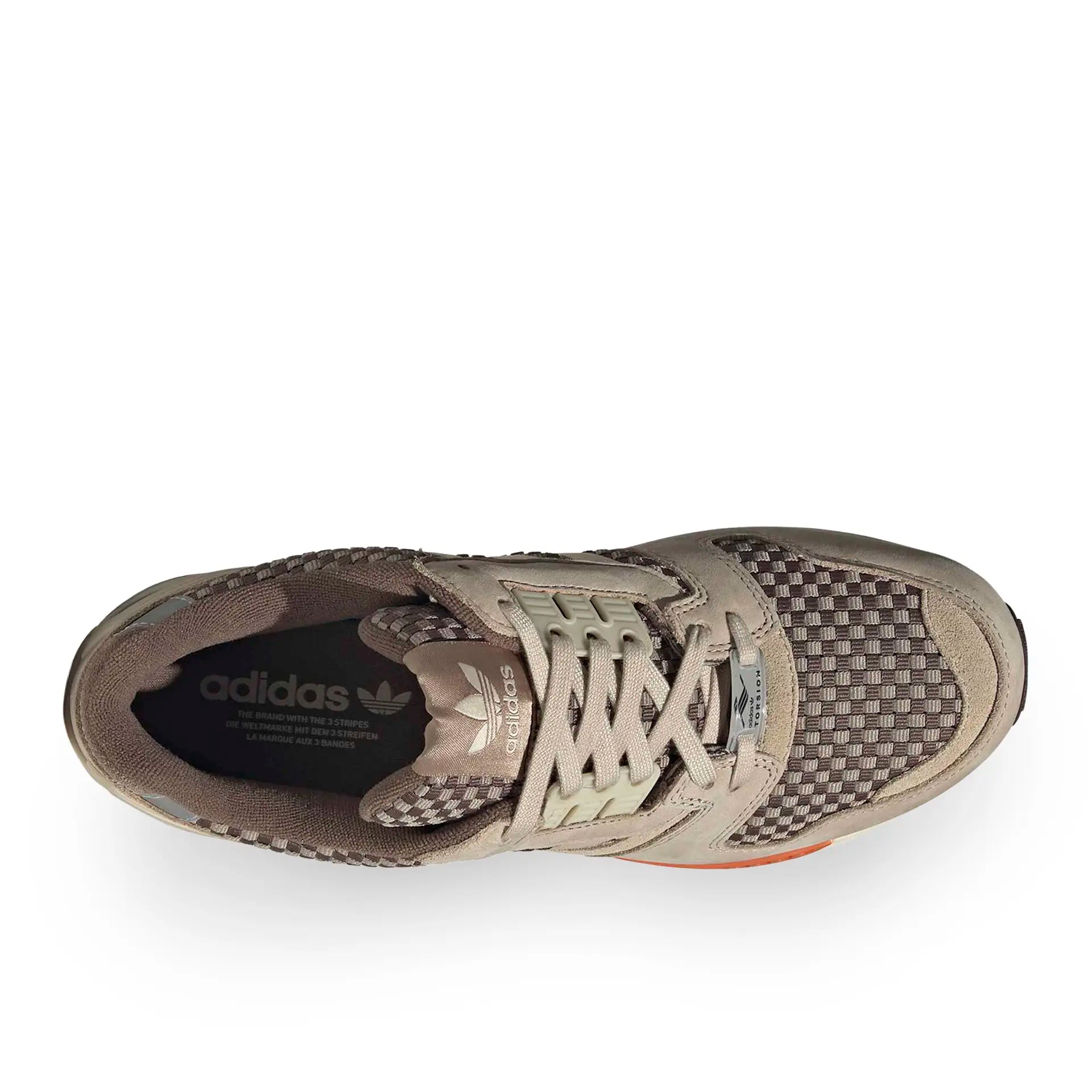 adidas ZX 8000 Dust Sand / Crystal Linen / Cream White Sneaker KI2294 Close-up | Overkill
