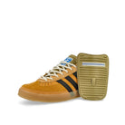 Bad Bunny x adidas Gazelle Indoor Solar Gold / Core Black / GUM3 Low Top Sneakers KI2592 Detail View 2 | Overkill
