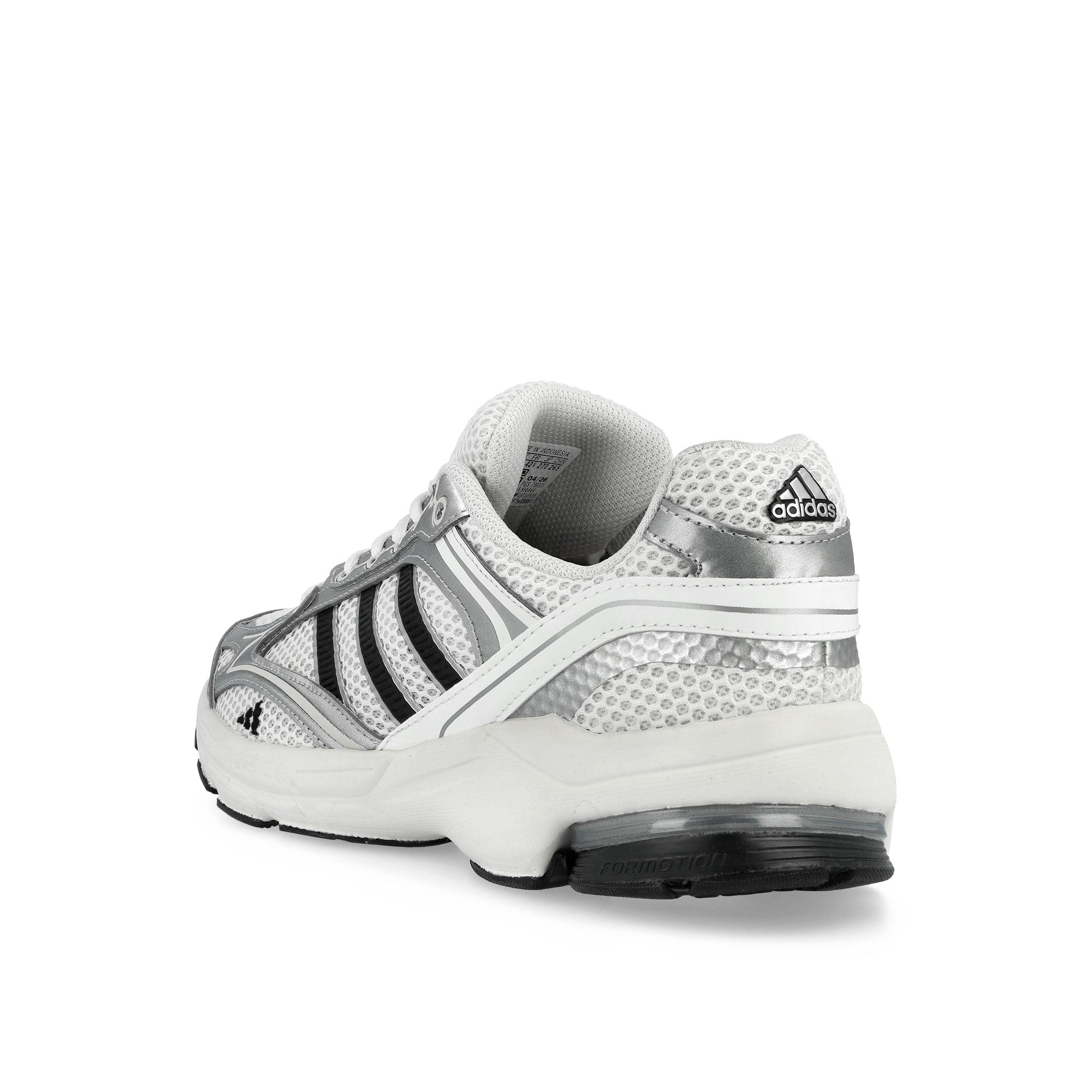 adidas Spiritain 2000 Core White / Core Black / Silver Metallic Low Top Sneakers KI4444 Material | Overkill
