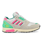 adidas ZX 8000 MIG Off White / Lucid Pink / Semi Court Green Low Top Sneakers KI4726 Silhouette | Overkill