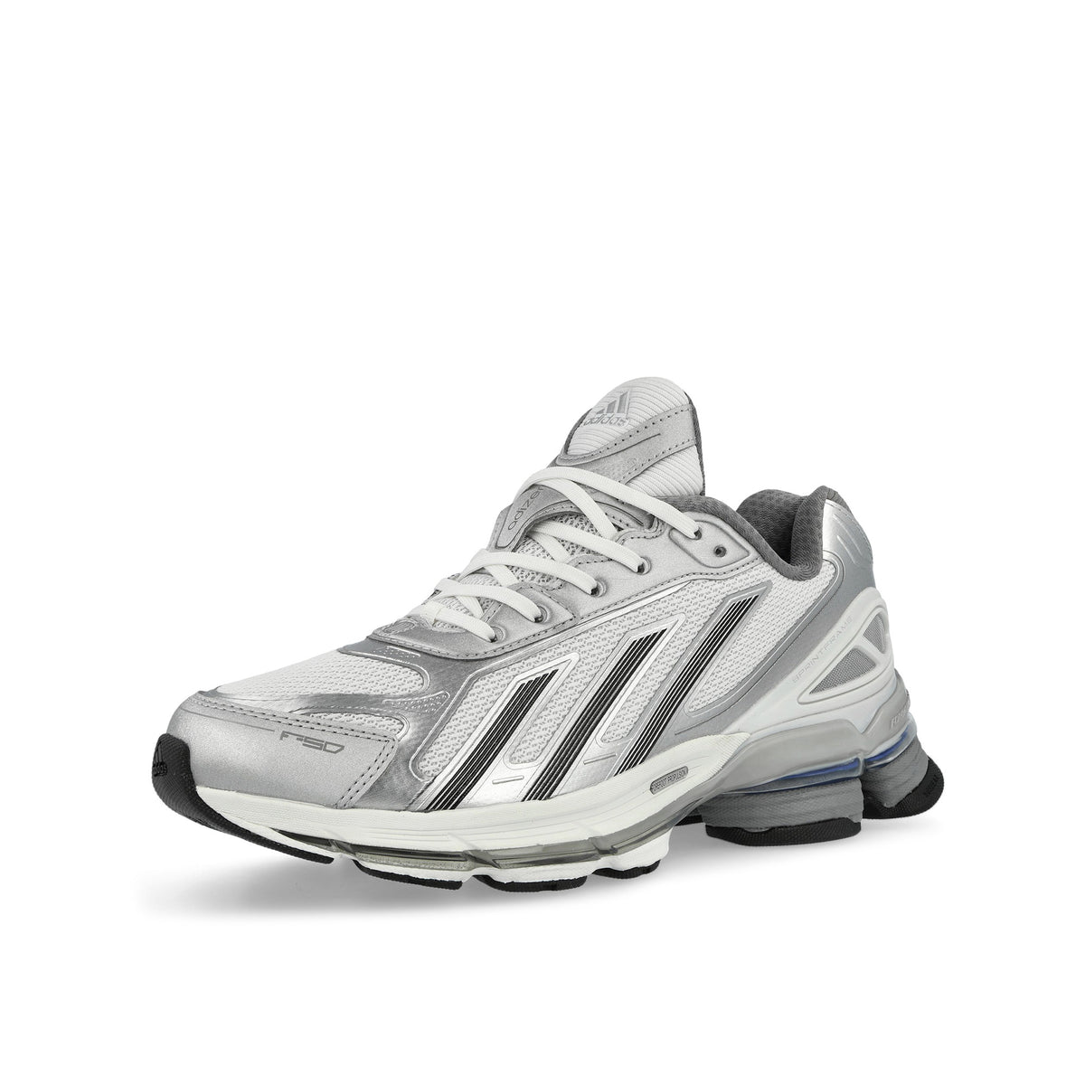 adidas  Formotion F50 Footwear White / Silver Metallic / Core Black Low Top Sneakers KI4731 Close-up | Overkill
