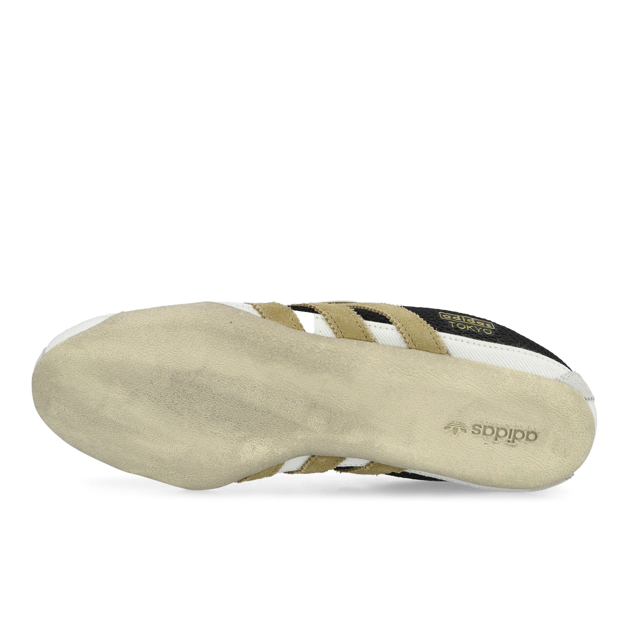 Song for the Mute x adidas Tokyo W Core Black / Beige Tone / Gold Metallic Low Top Sneakers KI4737 Detail View 1 | Overkill

