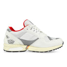 Overkill x adidas ZX 9000 Home Core Black / Active Red / Bold Gold Low Top Sneakers KI5109 Silhouette | Overkill