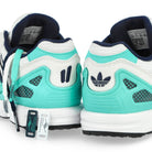 Overkill x adidas ZX 8000 C Away Footwear White / Flash Aqua / Collegiate Navy Low Top Sneakers KI5111 Detailfoto | Overkill