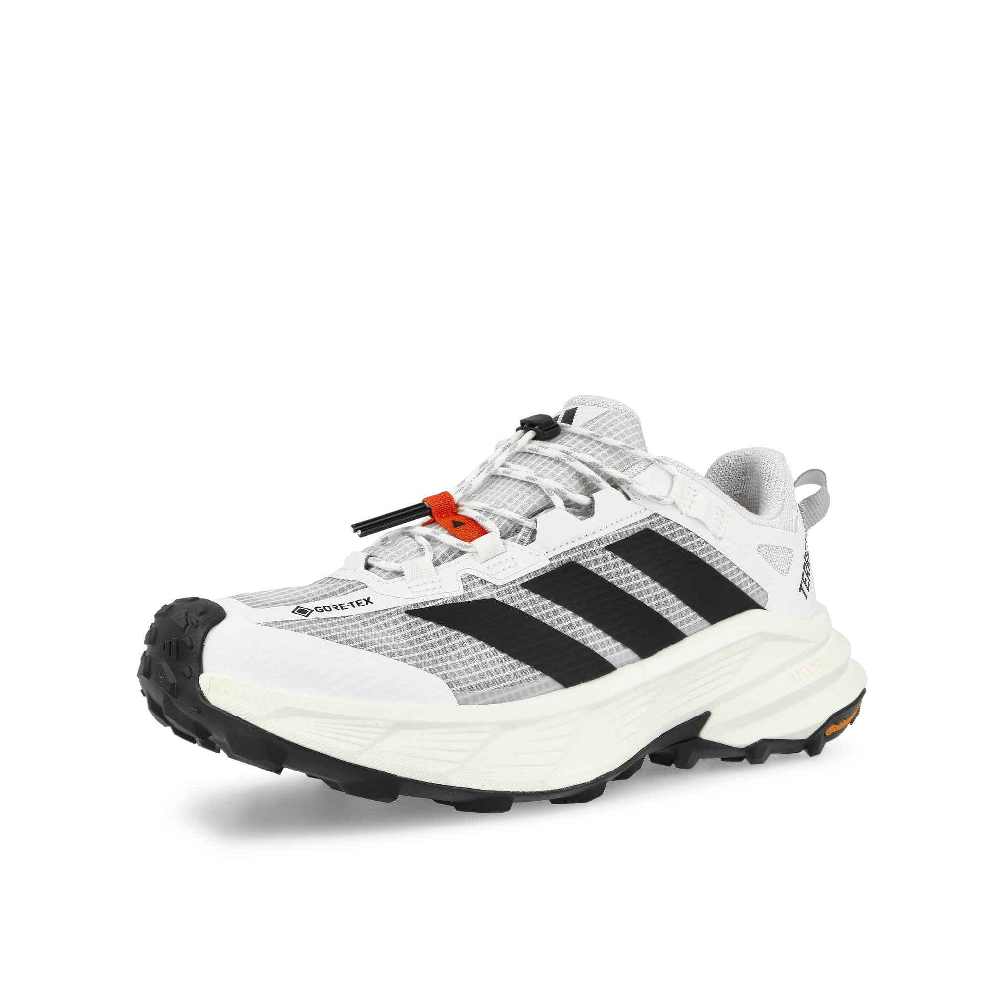 adidas Terrex Freehiker SL GTX Footwear White / Core Black / Semi Impact Orange Sneaker KI5163 Close-up | Overkill
