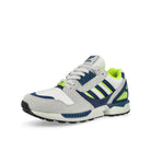 adidas ZX 8000 Footwear White / Dark Blue / Grey One Low Top Sneakers KI5673 Close-up | Overkill
