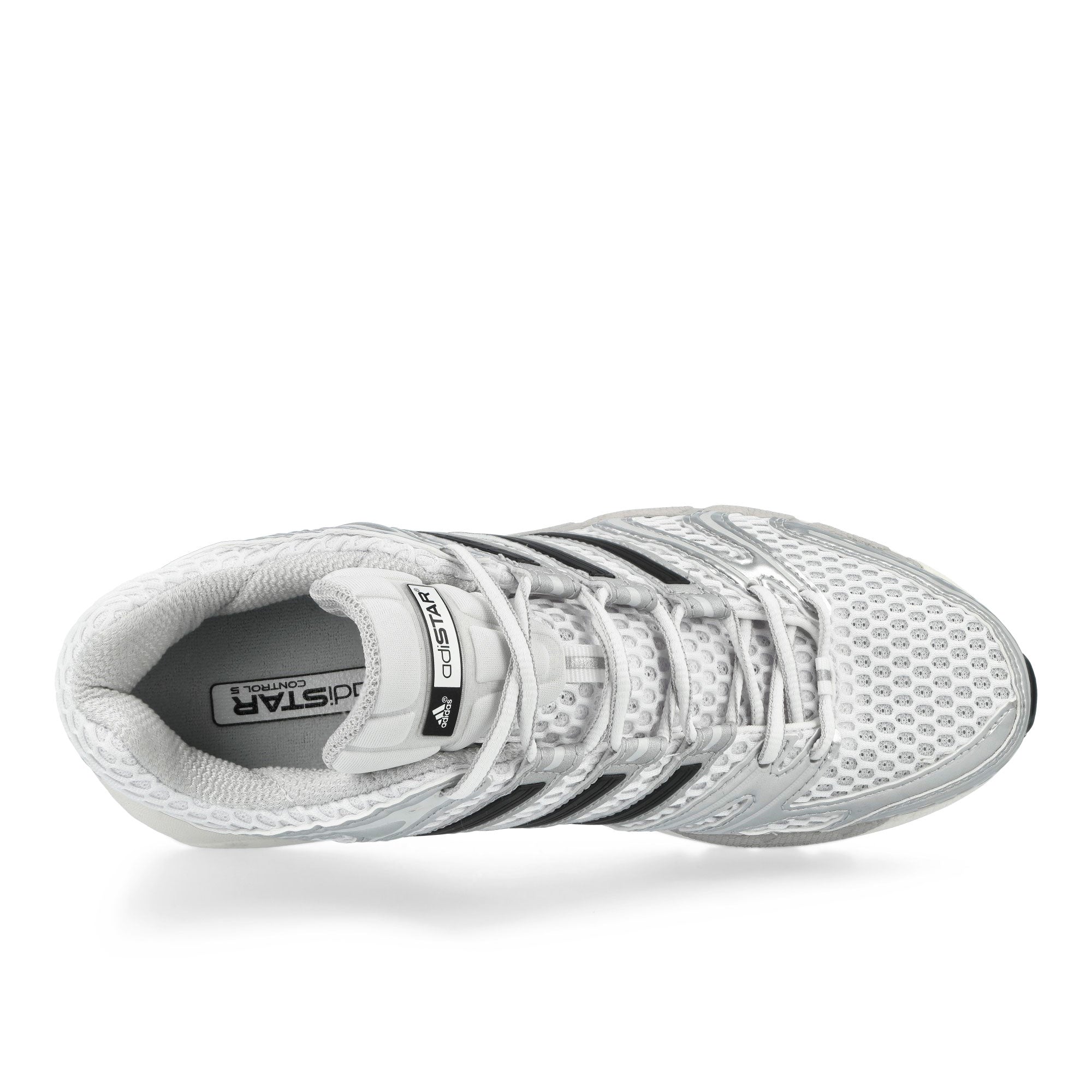 adidas Adistar Control 5 Silver Metallic / Grey One / Core Black Low Top Sneakers KI6121 Detailfoto | Overkill
