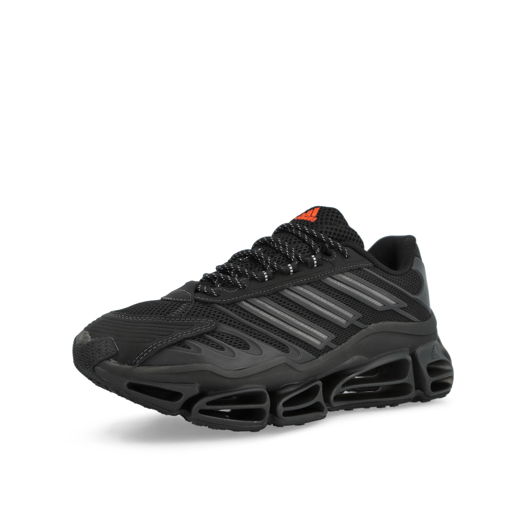 adidas Megaride AG Core Black / Night Grey / Core Black Low Top Sneakers KI6720 Close-up | Overkill
