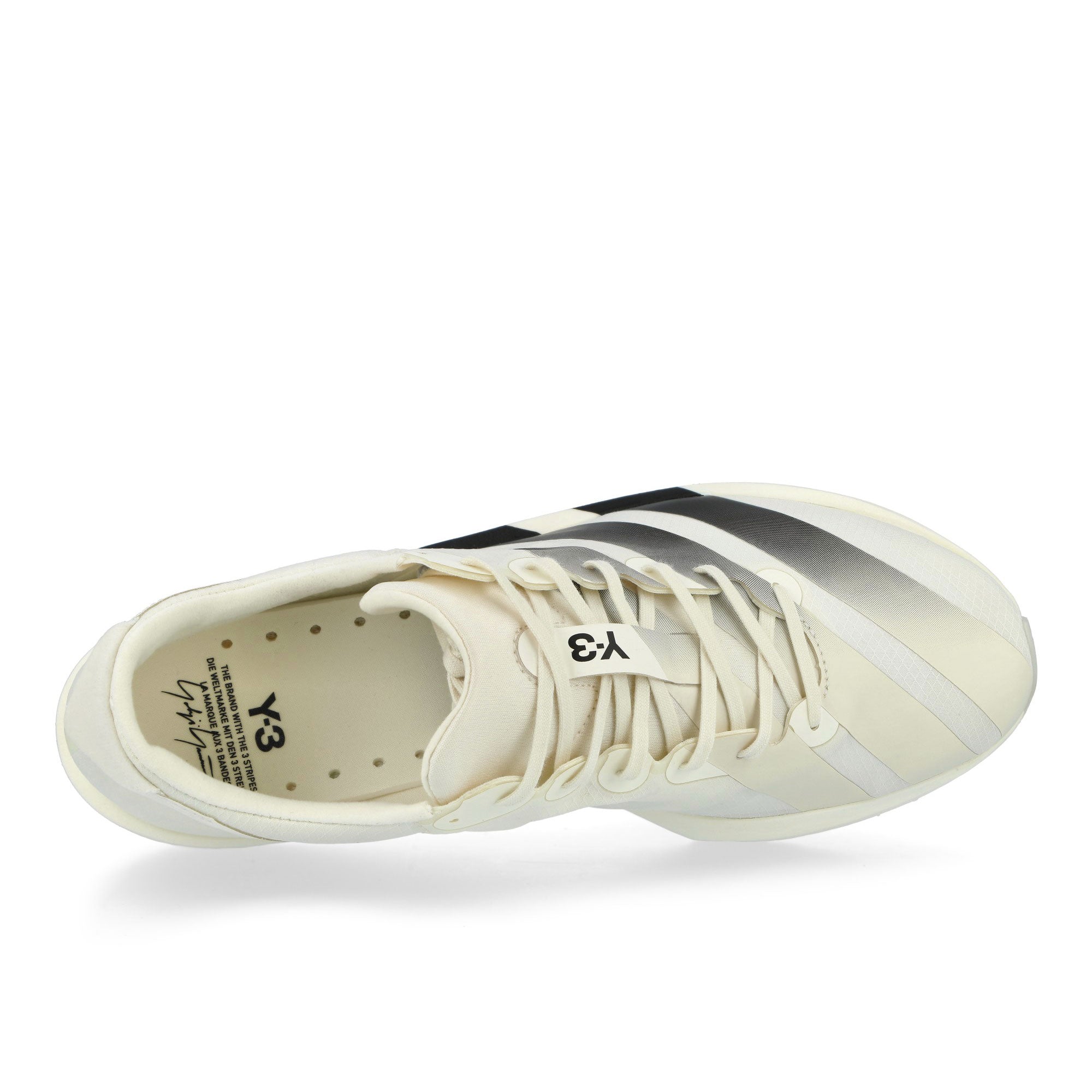 Y-3 Adios 9 Off White / Off White / Black Sneaker KI6878 Detailfoto | Overkill