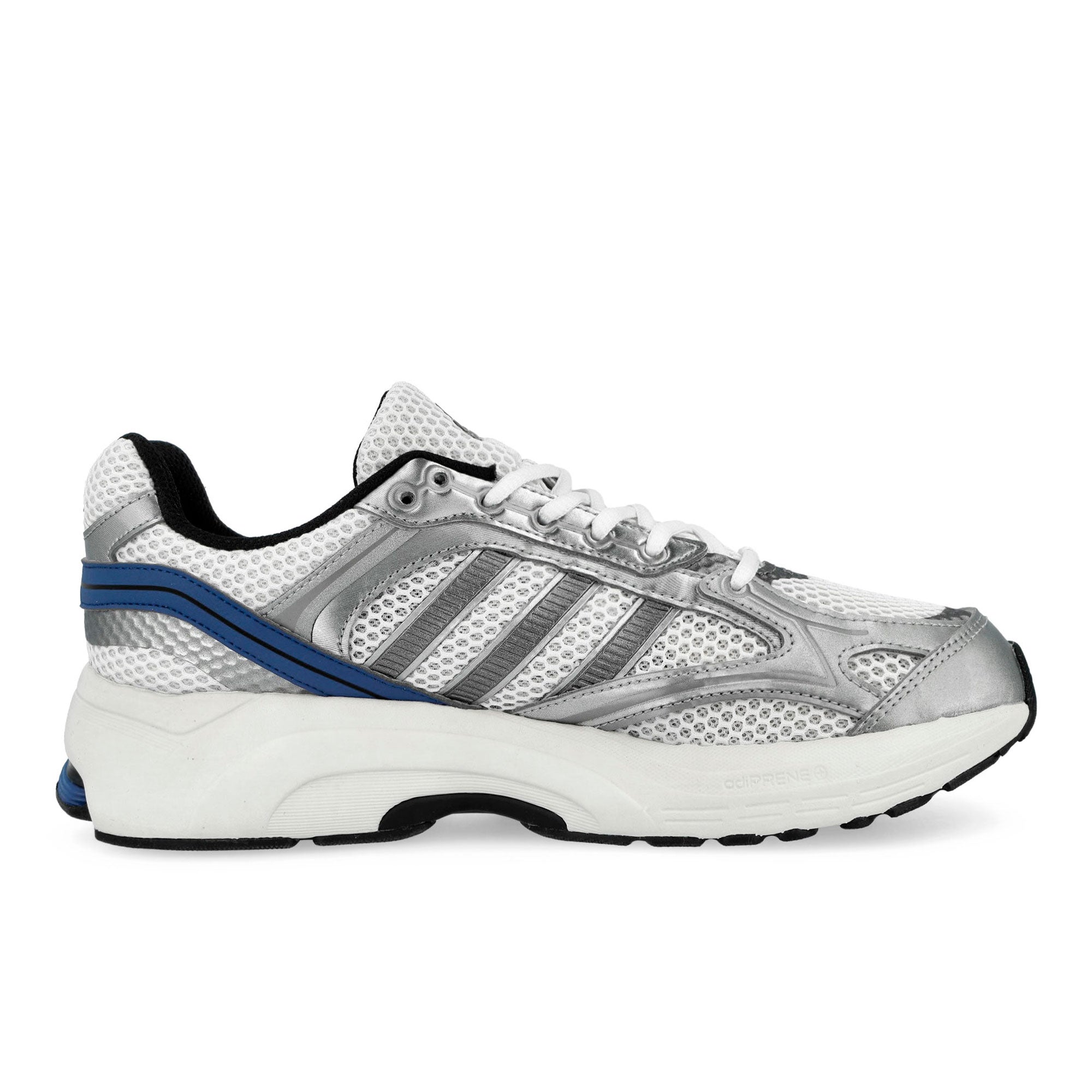 adidas Spiritain 2000 Footwear White / Iron Metallic / Semi Lucid Blue Low Top Sneakers KI8141 Silhouette | Overkill