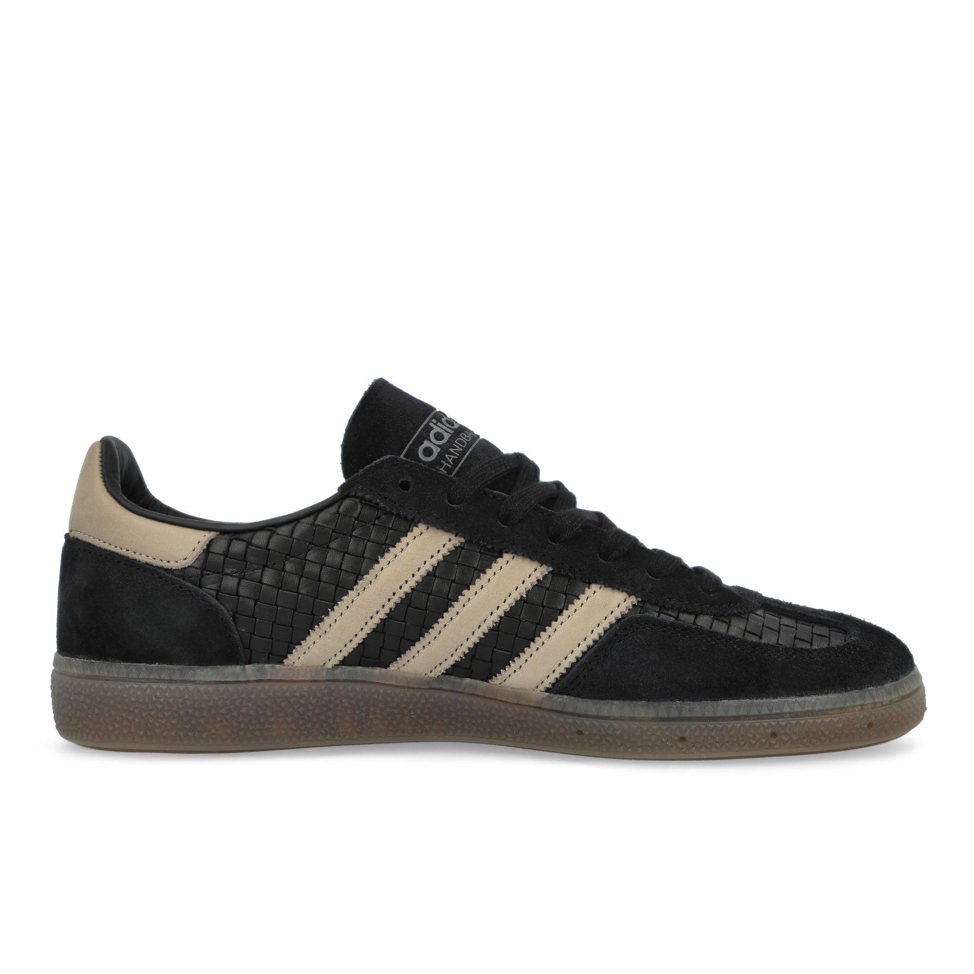 adidas Handball Spezial Core Black / Trace Khaki / Gum 5 Low Top Sneakers KI8688 Silhouette | Overkill

