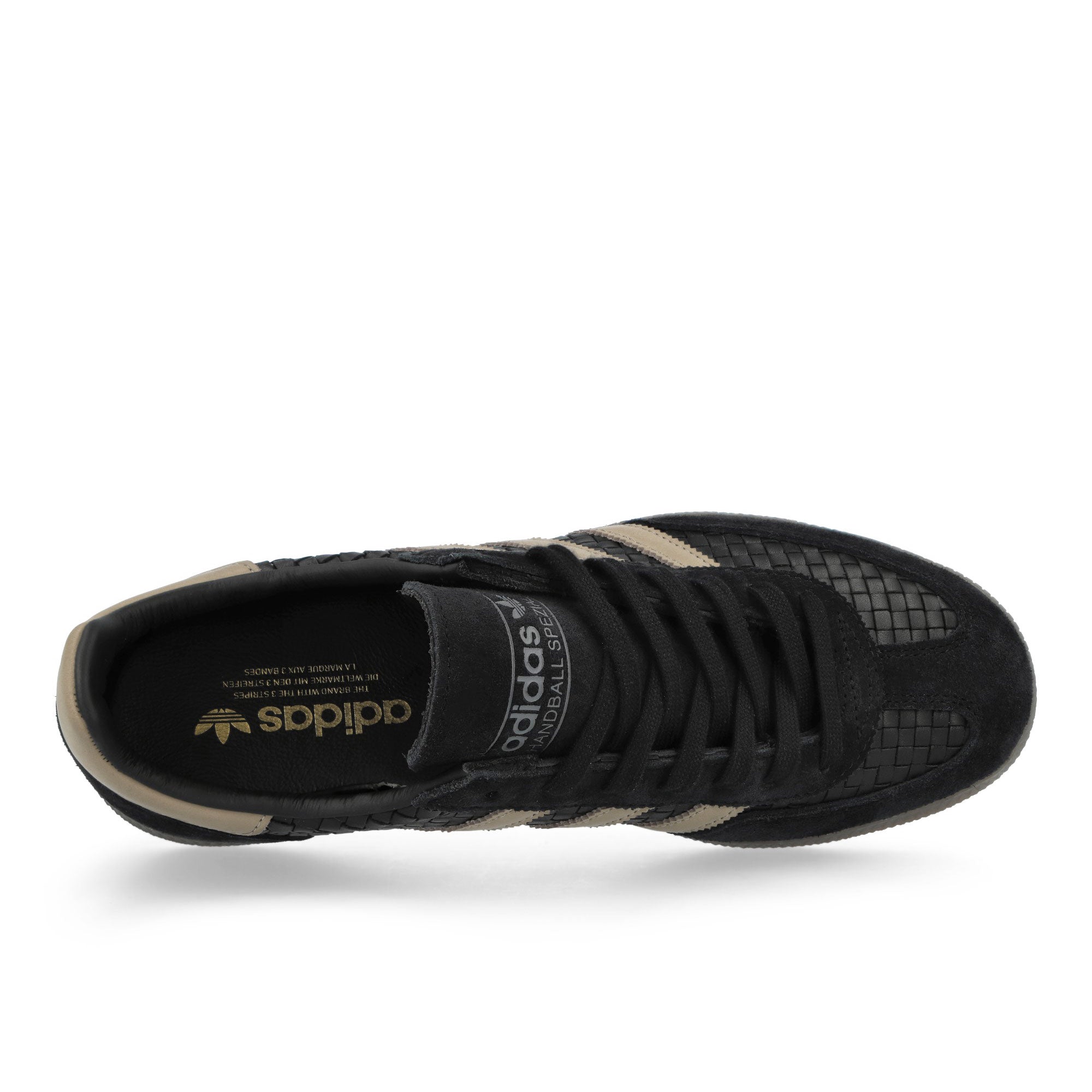 adidas Handball Spezial Core Black / Trace Khaki / Gum 5 Low Top Sneakers KI8688 Detailfoto | Overkill
