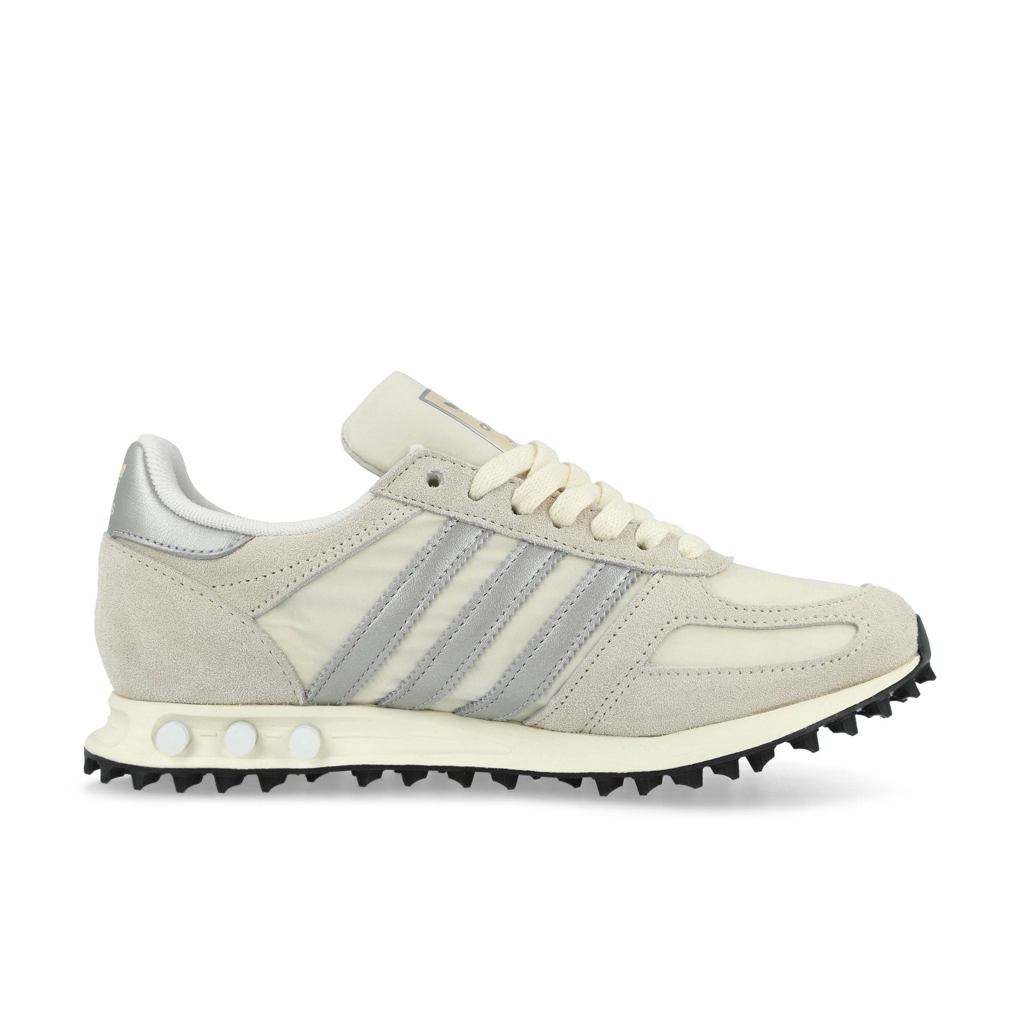 adidas LA Trainer OG W Wonder White / Silver Metallic / Off White Low Top Sneakers KI8924 Silhouette | Overkill

