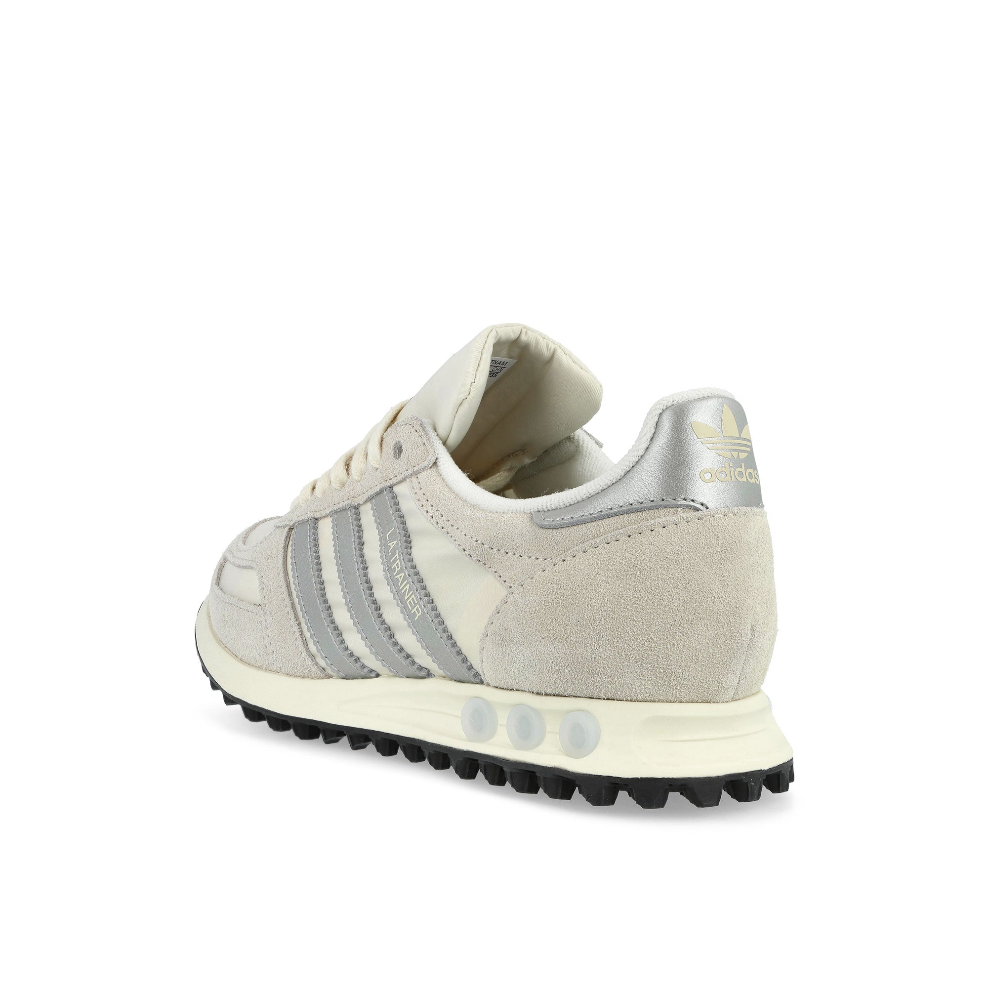 adidas LA Trainer OG W Wonder White / Silver Metallic / Off White Low Top Sneakers KI8924 Material | Overkill
