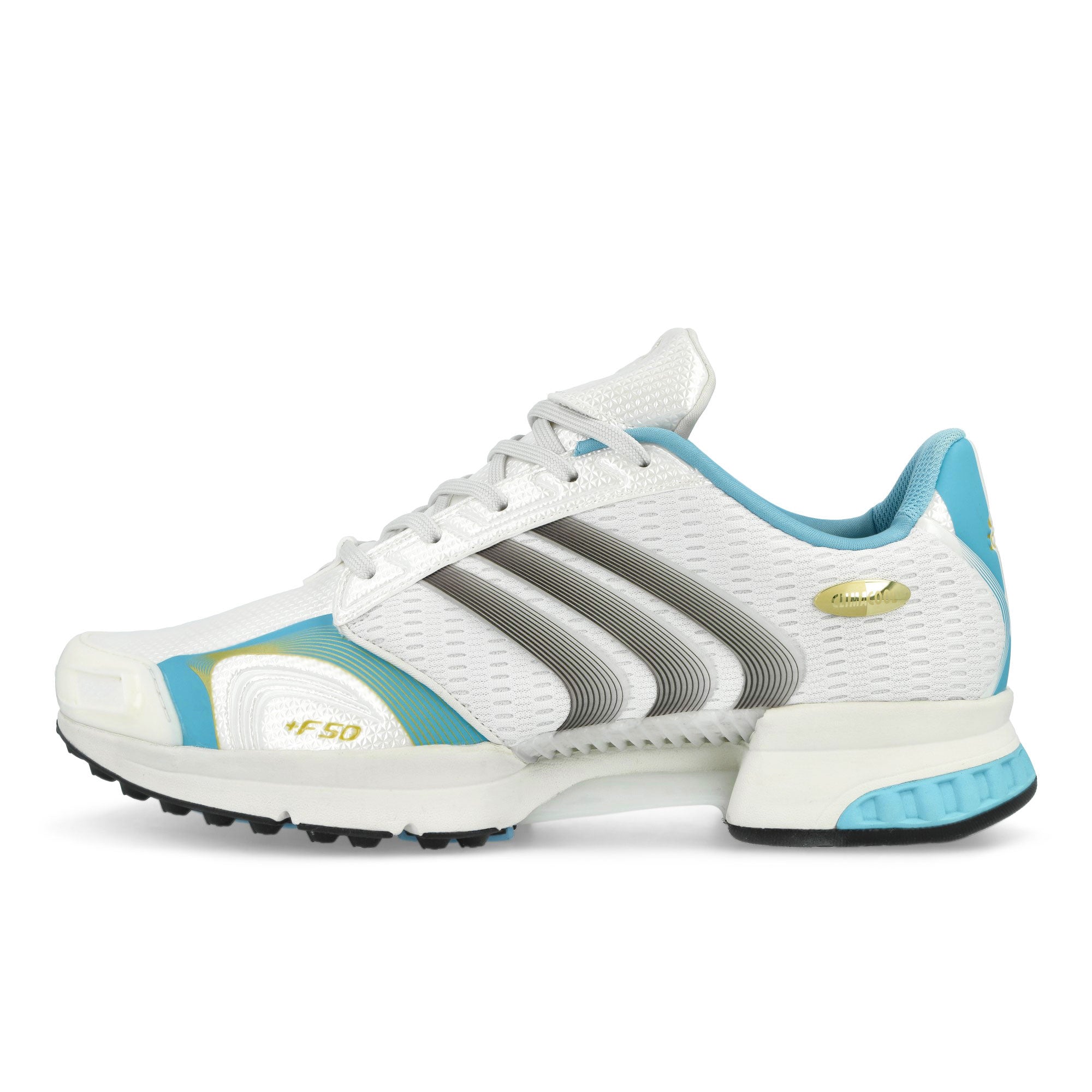 adidas Climacool F50 Zero Metallic / Core Black / Clear Blue Low Top Sneakers KI9347 | Overkill
