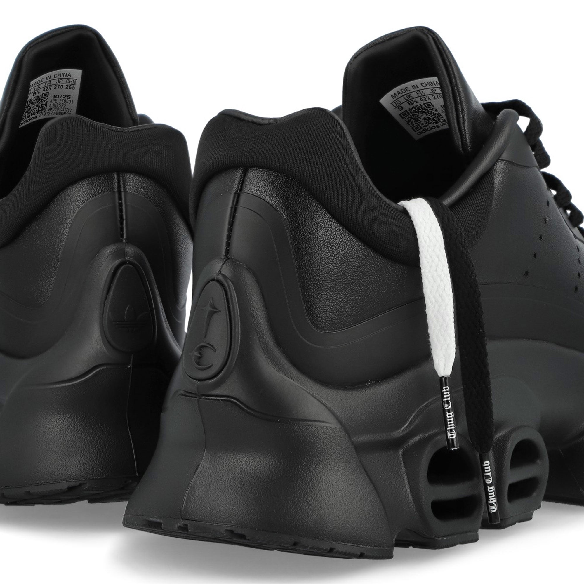 adidas Adiform Megaride TC Core Black / Core Black / Silver Metallic Low Top Sneakers KI9522 Detailfoto | Overkill
