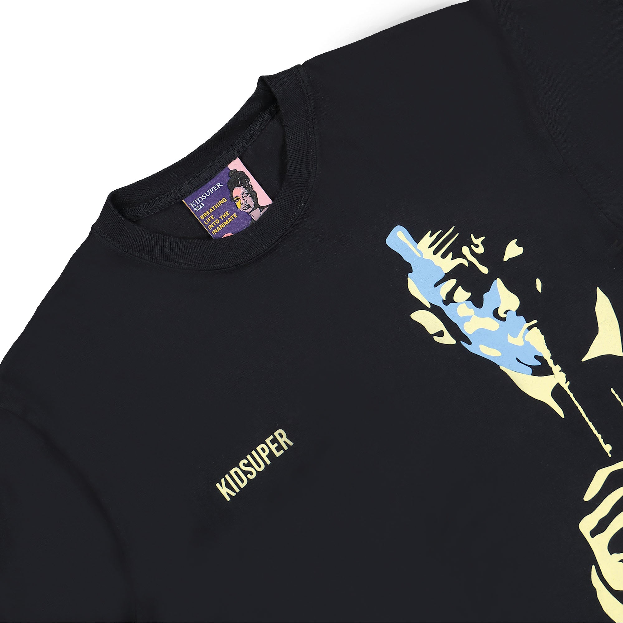 Kidsuper Studios Jazz Club Tee Black T-Shirts Close-up | Overkill