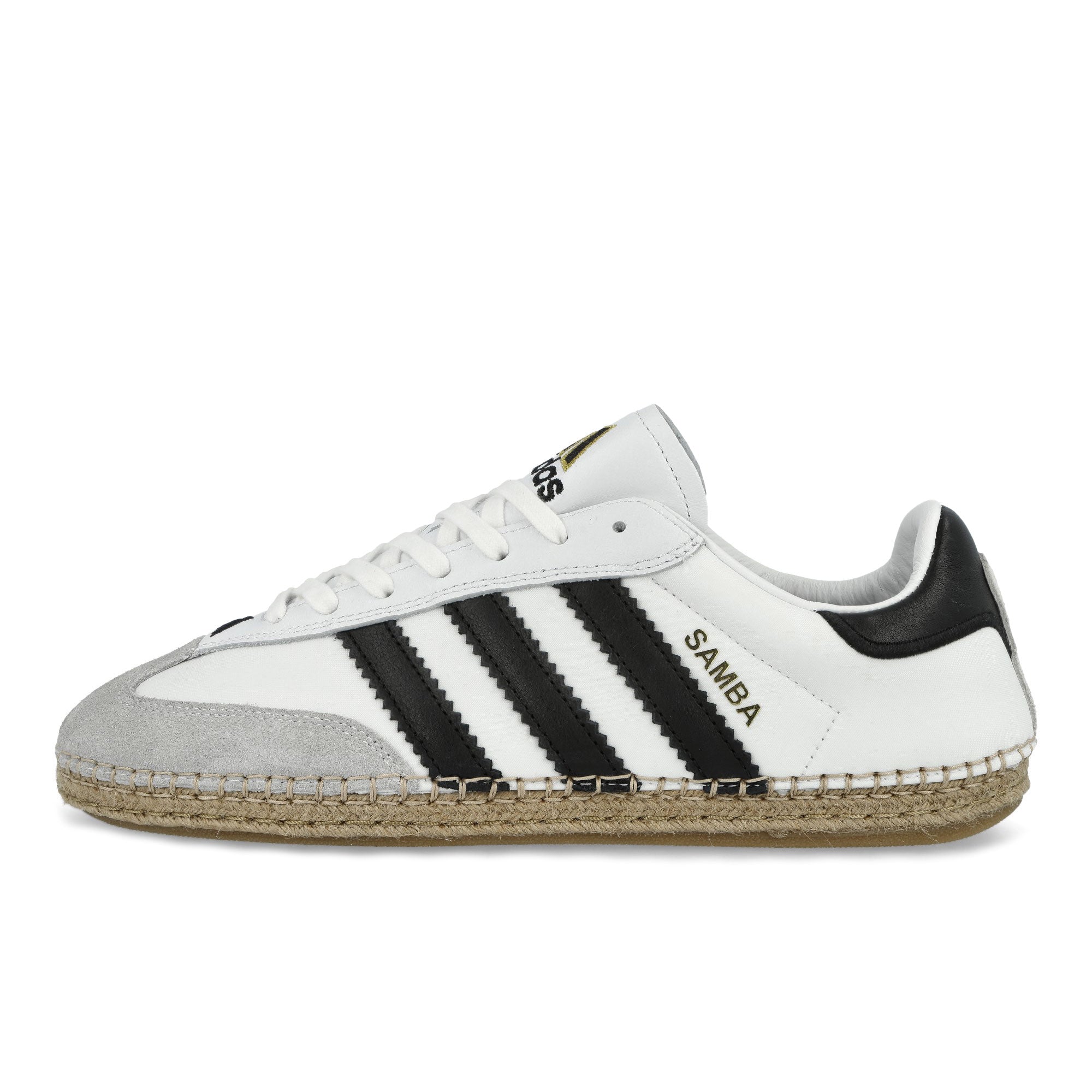 Clot by Edison Chen x adidas Samba Espadrille Footwear White / Core Black / Footwear White Low Top Sneakers KJ0274 | Overkill
