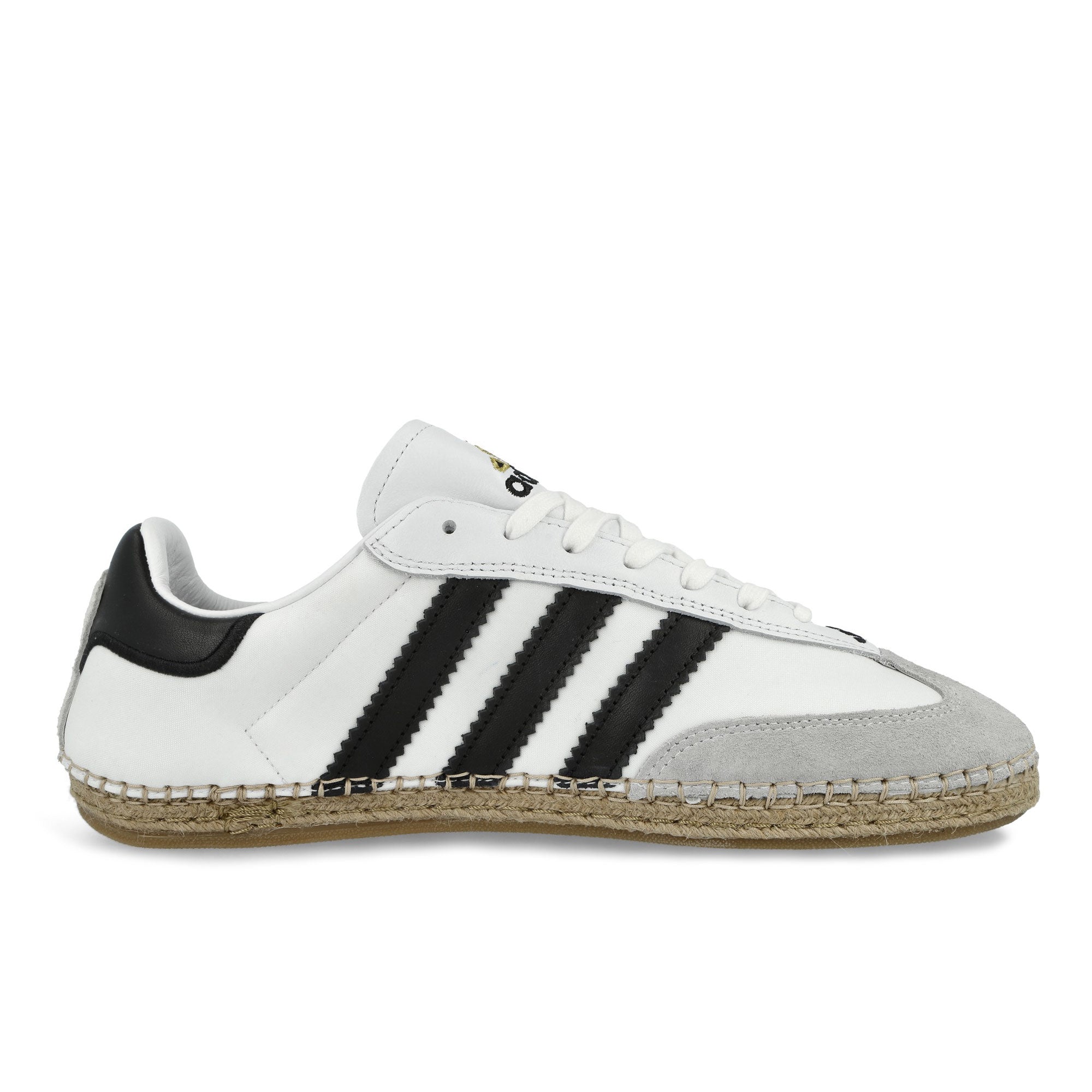 Clot by Edison Chen x adidas Samba Espadrille Footwear White / Core Black / Footwear White Low Top Sneakers KJ0274 Silhouette | Overkill
