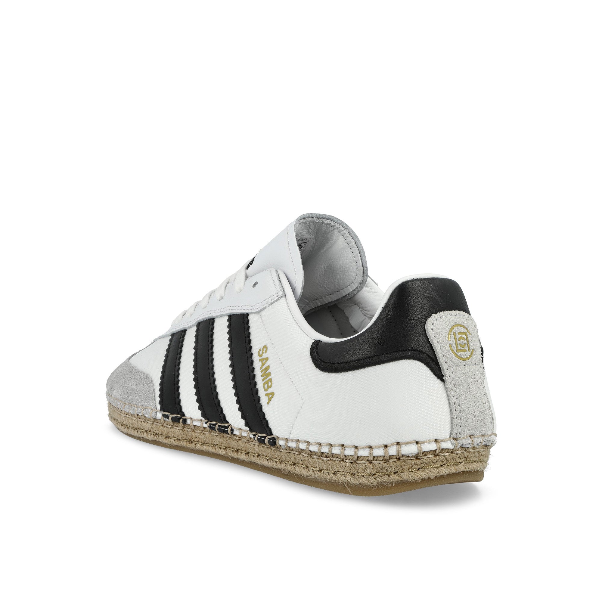Clot by Edison Chen x adidas Samba Espadrille Footwear White / Core Black / Footwear White Low Top Sneakers KJ0274 Material | Overkill
