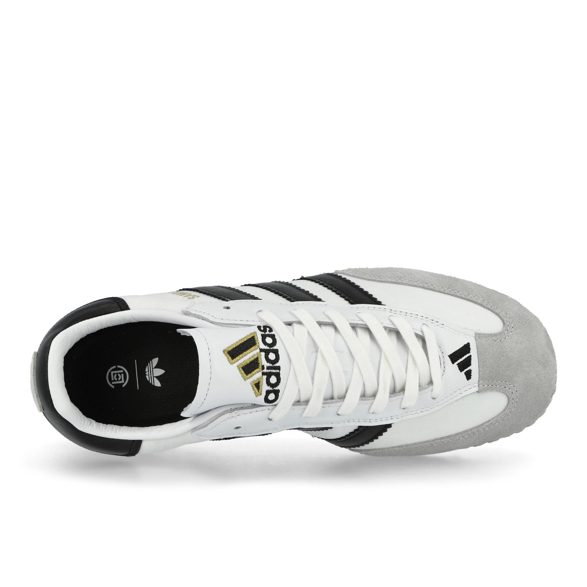 Clot by Edison Chen x adidas Samba Espadrille Footwear White / Core Black / Footwear White Low Top Sneakers KJ0274 Detailfoto | Overkill
