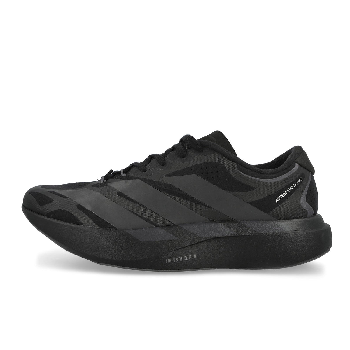 adidas Adizero EVO SL EXO Core Black / Night Grey / Iron Metallic Low Top Sneakers KJ0422 | Overkill
