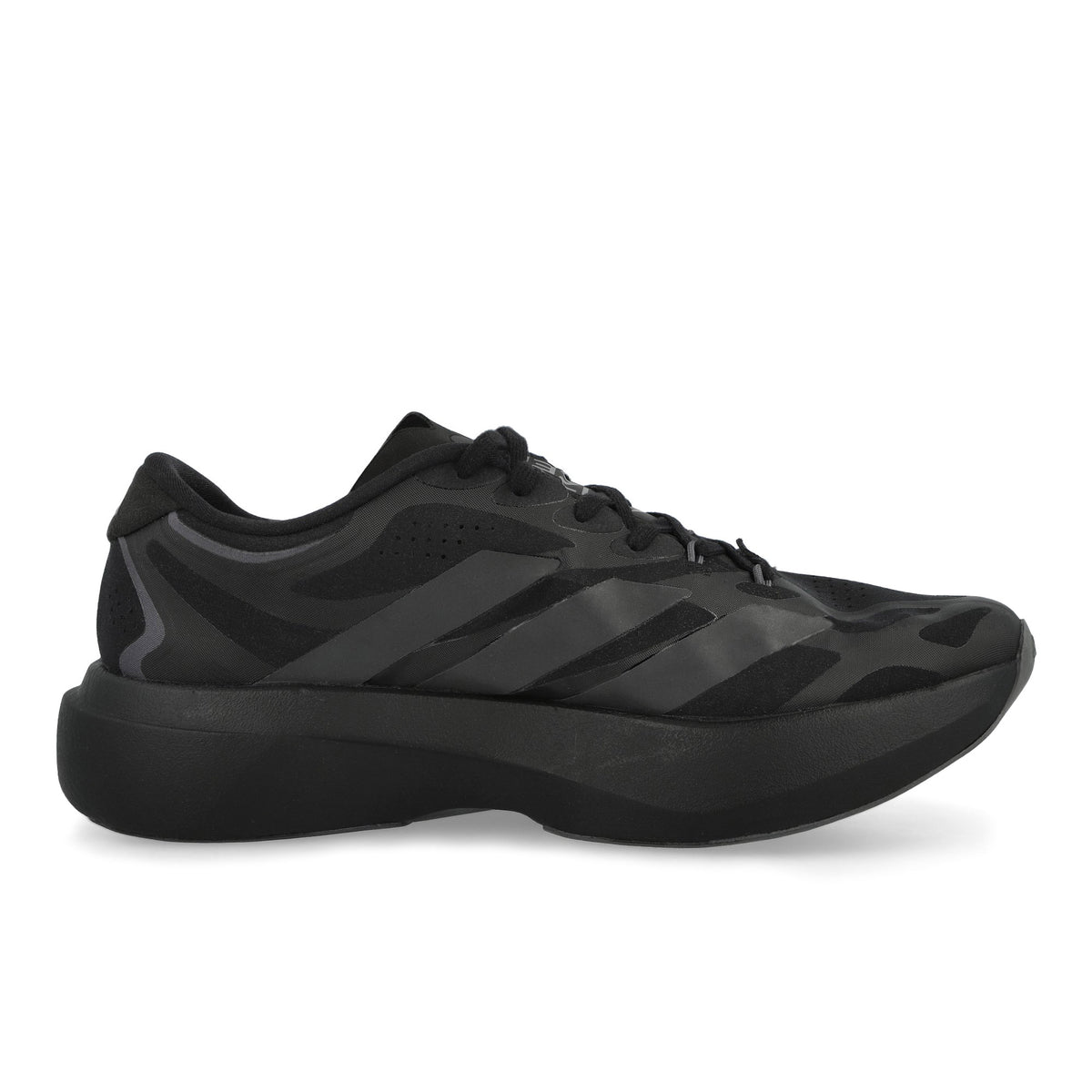 adidas Adizero EVO SL EXO Core Black / Night Grey / Iron Metallic Low Top Sneakers KJ0422 Silhouette | Overkill
