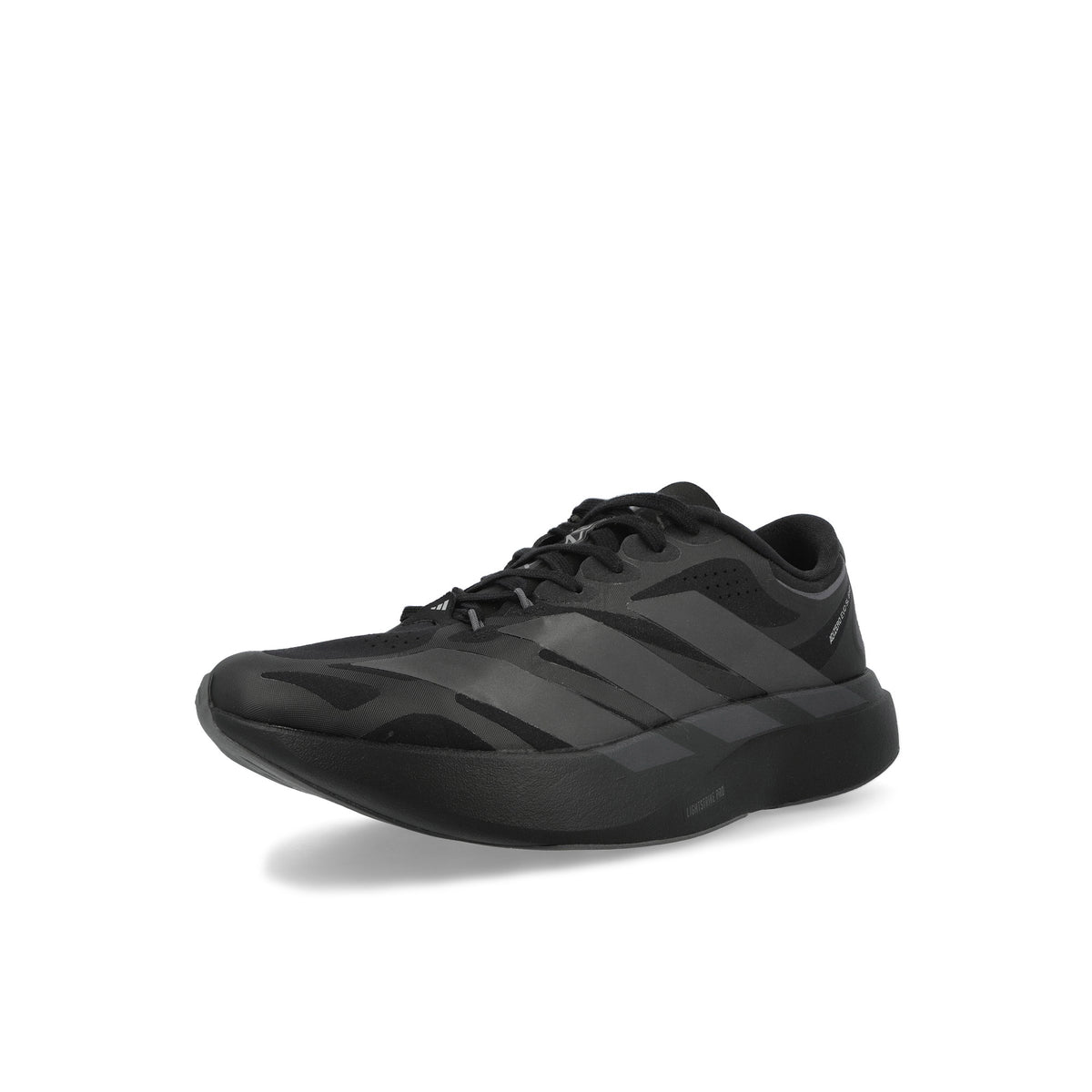 adidas Adizero EVO SL EXO Core Black / Night Grey / Iron Metallic Low Top Sneakers KJ0422 Close-up | Overkill
