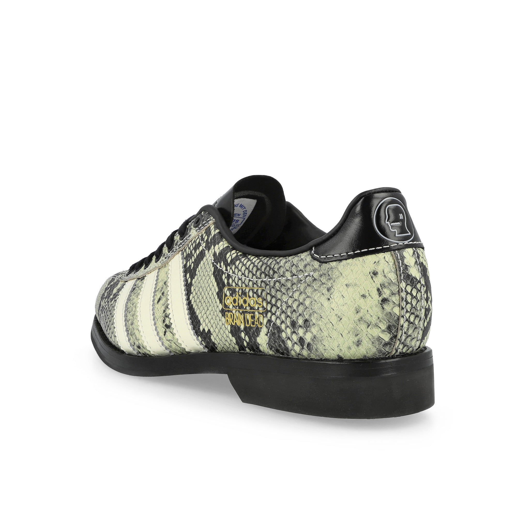 Brain Dead x adidas Bowling Supplier Colour / Cream White / Core Black Sneaker KJ0662 Material | Overkill
