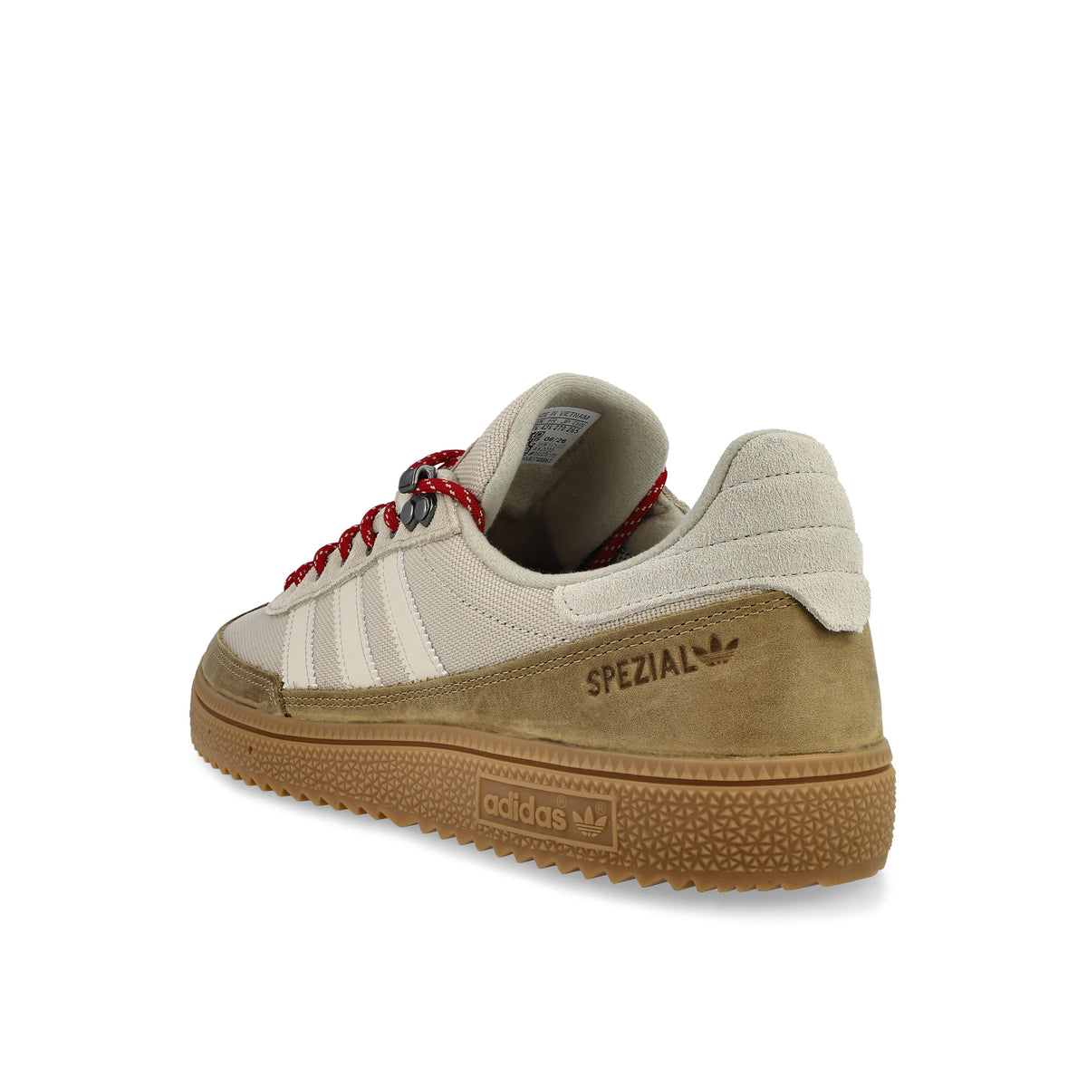 adidas Handball Spezial WTR Khaki Three / Clear Brown / Light Cinnamon Low Top Sneakers KJ1722 Material | Overkill
