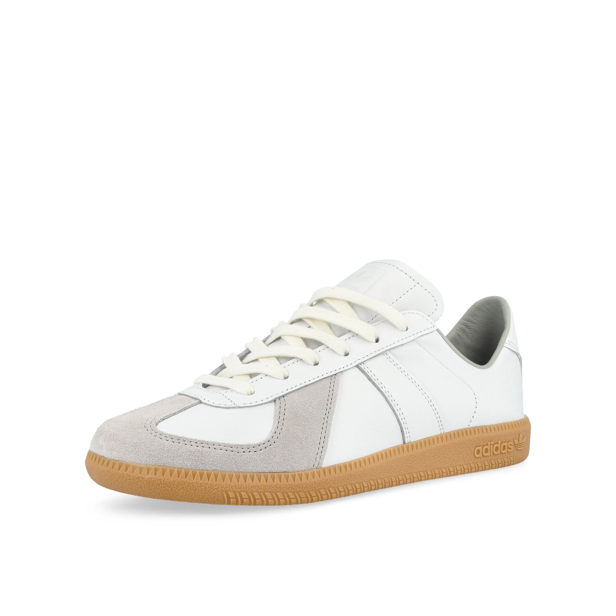 adidas BW Army Decon Footwear White / Footwear White / Gum 1 Low Top Sneakers KJ1784 Close-up | Overkill

