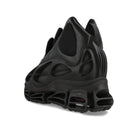 Willy Chavarria x adidas  Megaride Wolf Core Black / Core Black / Better Scarlet High Top Sneakers KJ2033 Material | Overkill
