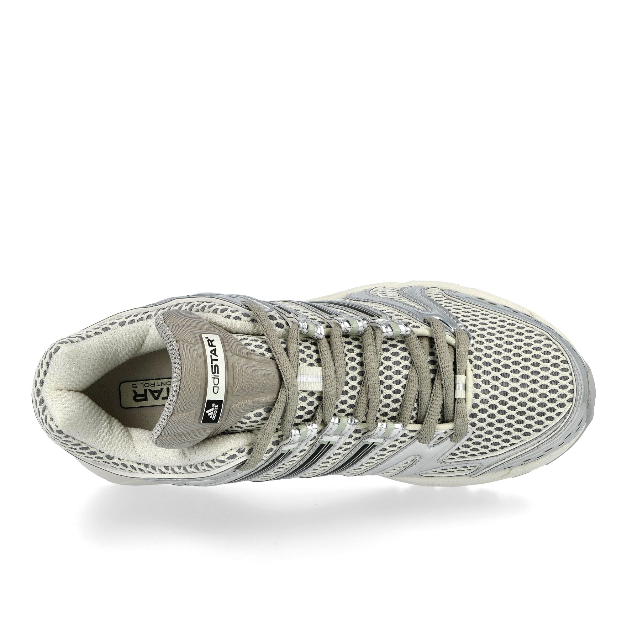 adidas Adistar Control 5 W Off White / Silver Metallic / Sesame Sneaker KJ2285 Detailfoto | Overkill
