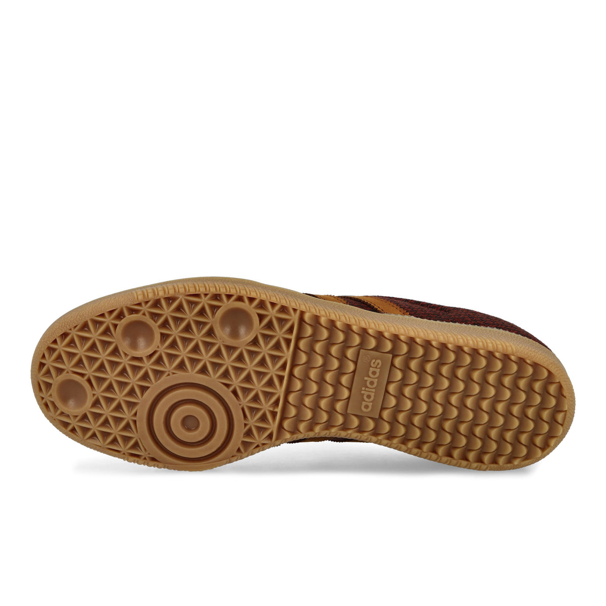 adidas Samba OG Aurora Coffee / Dusky Bronze / Burnt Sienna Sneaker KJ2396 Detail View 1 | Overkill
