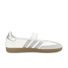 adidas Samba Jane W Footwear White / Silver Metallic / Gum 4 Sneaker KJ3785 Silhouette | Overkill
