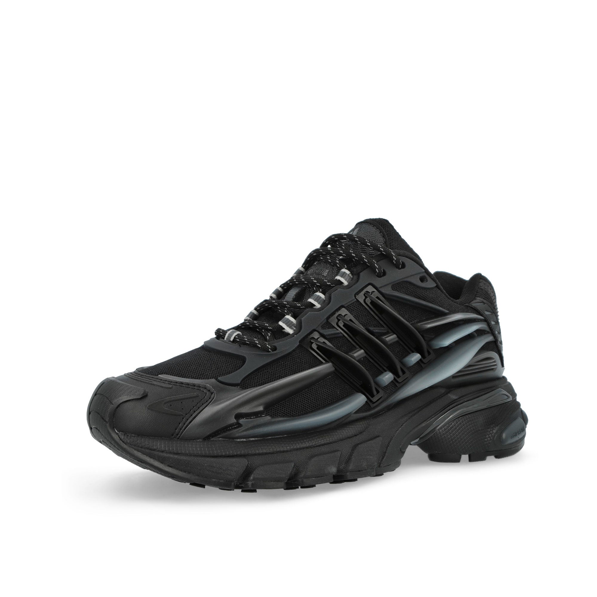 adidas PW Adistar Jellyfish Carbon / Core Black / Carbon Low Top Sneakers KJ3841 Close-up | Overkill