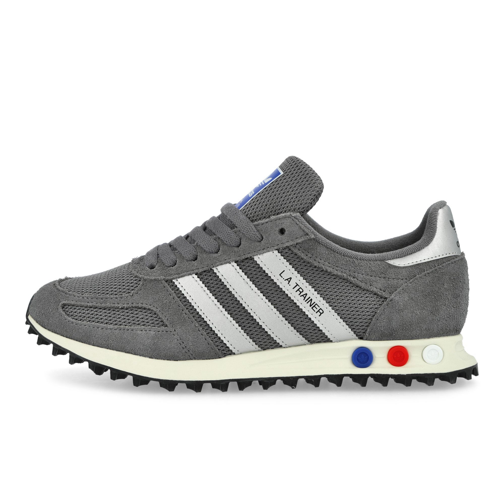 adidas LA Trainer OG Grey Four / Silver Metallic / Off White Low Top Sneakers KJ4380 | Overkill
