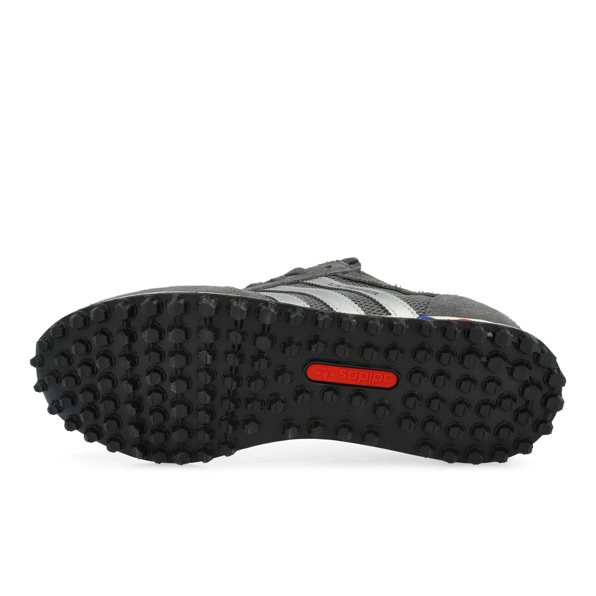 adidas LA Trainer OG Grey Four / Silver Metallic / Off White Low Top Sneakers KJ4380 Detail View 1 | Overkill
