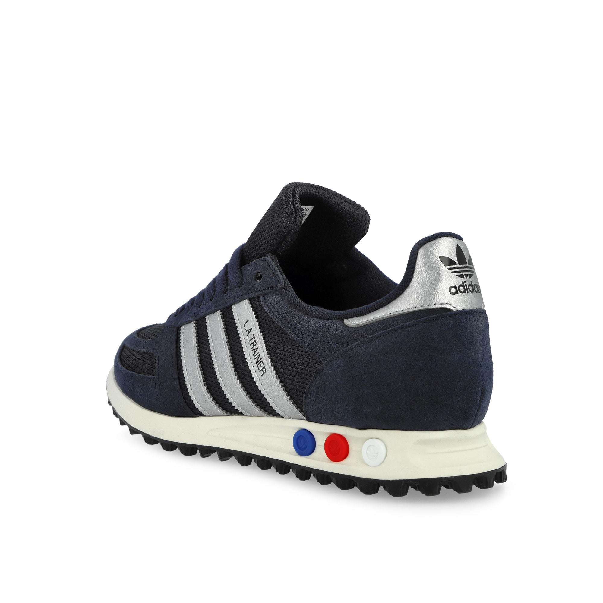 adidas LA Trainer OG Legend Ink / Silver Metallic / Off White Low Top Sneakers KJ4382 Material | Overkill
