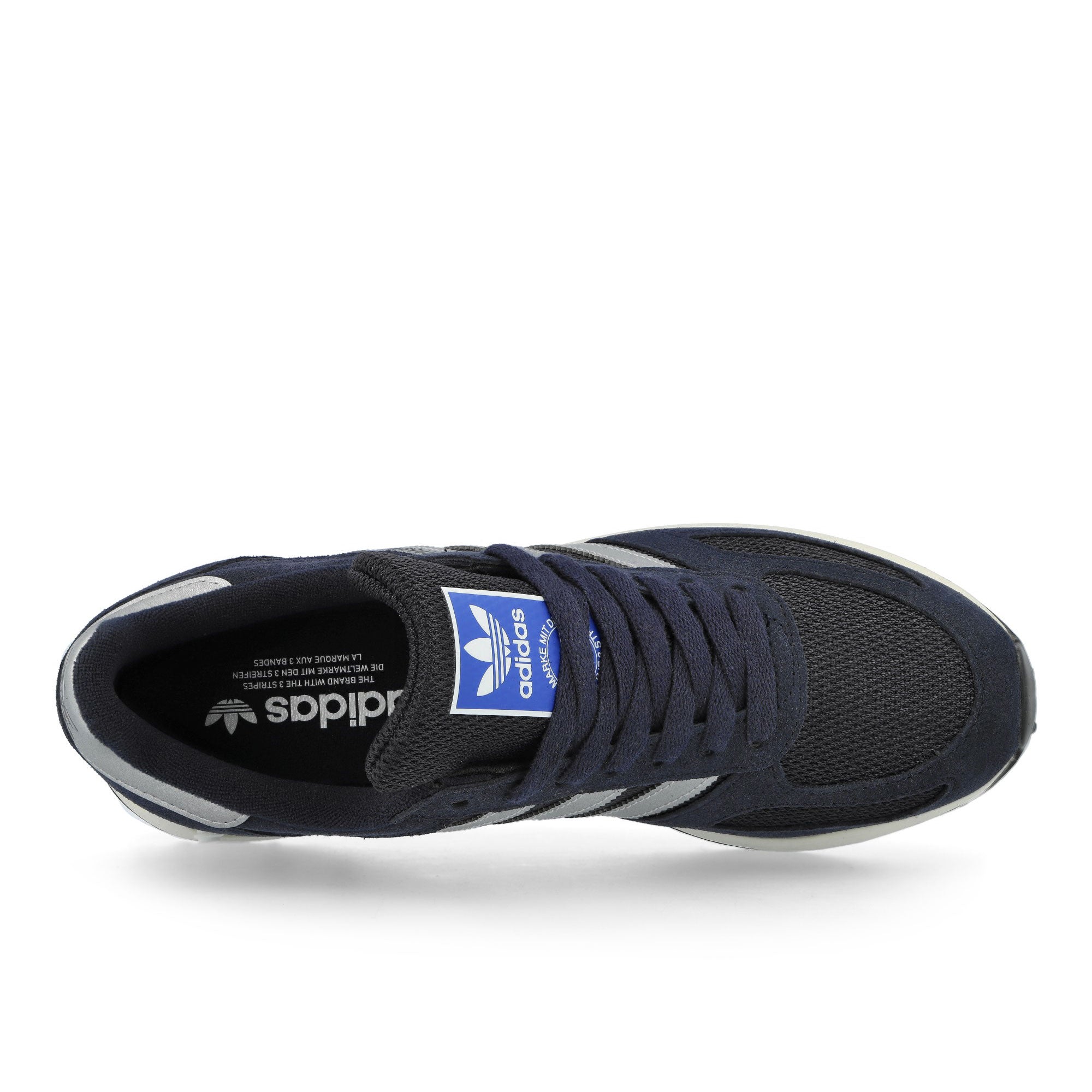 adidas LA Trainer OG Legend Ink / Silver Metallic / Off White Low Top Sneakers KJ4382 Detailfoto | Overkill
