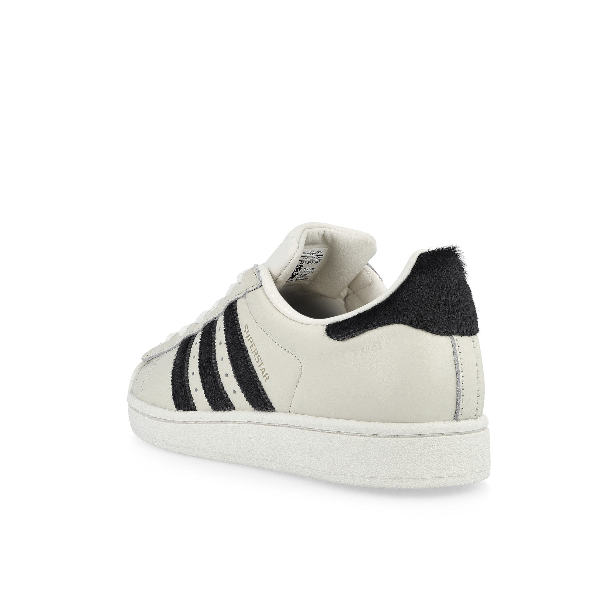 adidas Superstar II W Off White / Aurora Black / Gold Metallic Sneaker KJ4683 Material | Overkill
