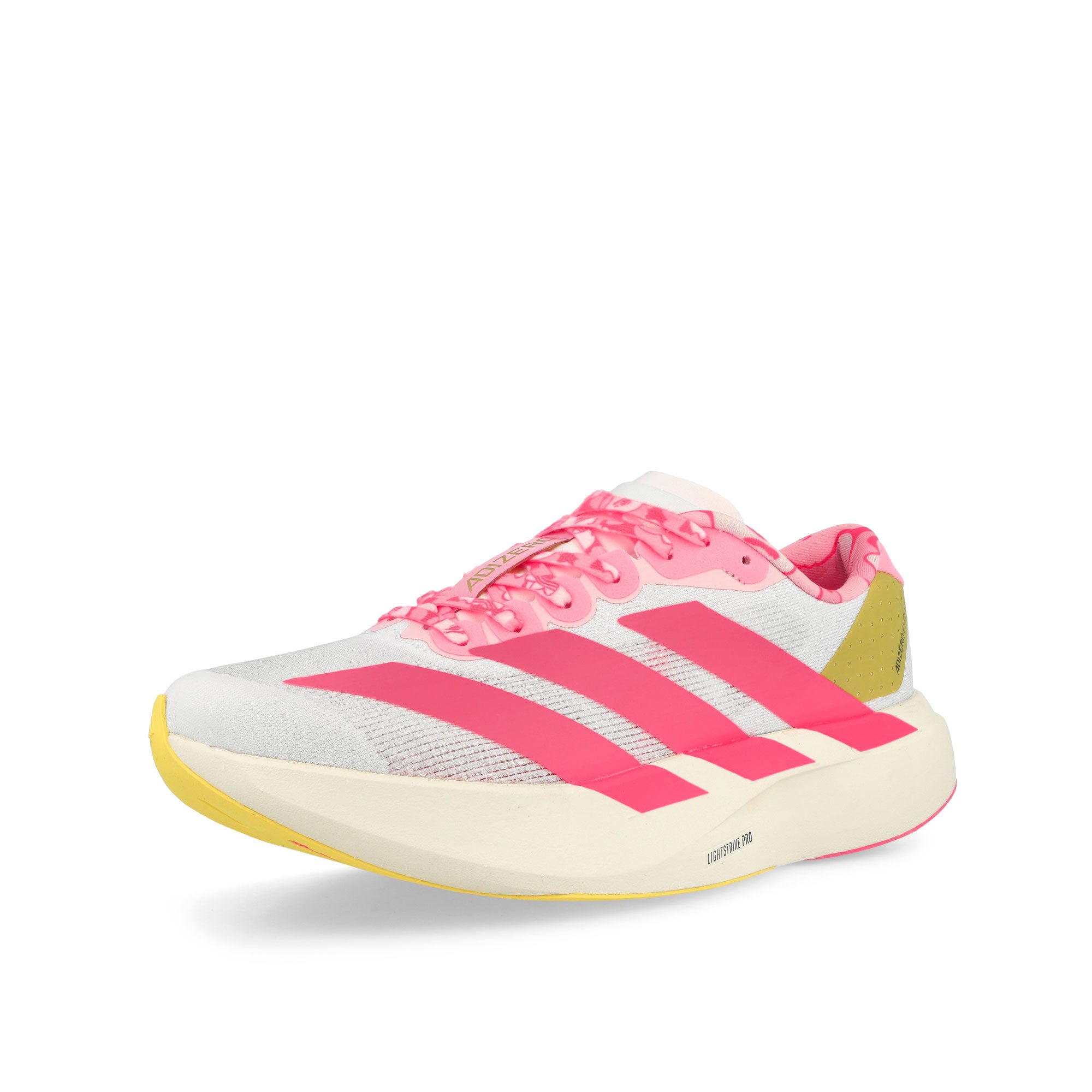 BAPE x adidas Adizero Evo SL Footwear White / Gold Metallic / Off White Low Top Sneaker KJ5751 Detailfoto | Overkill
