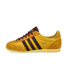 adidas Japan W Preloved Yellow / Maroon / Gold Metallic Low Top Sneakers KJ6157 | Overkill
