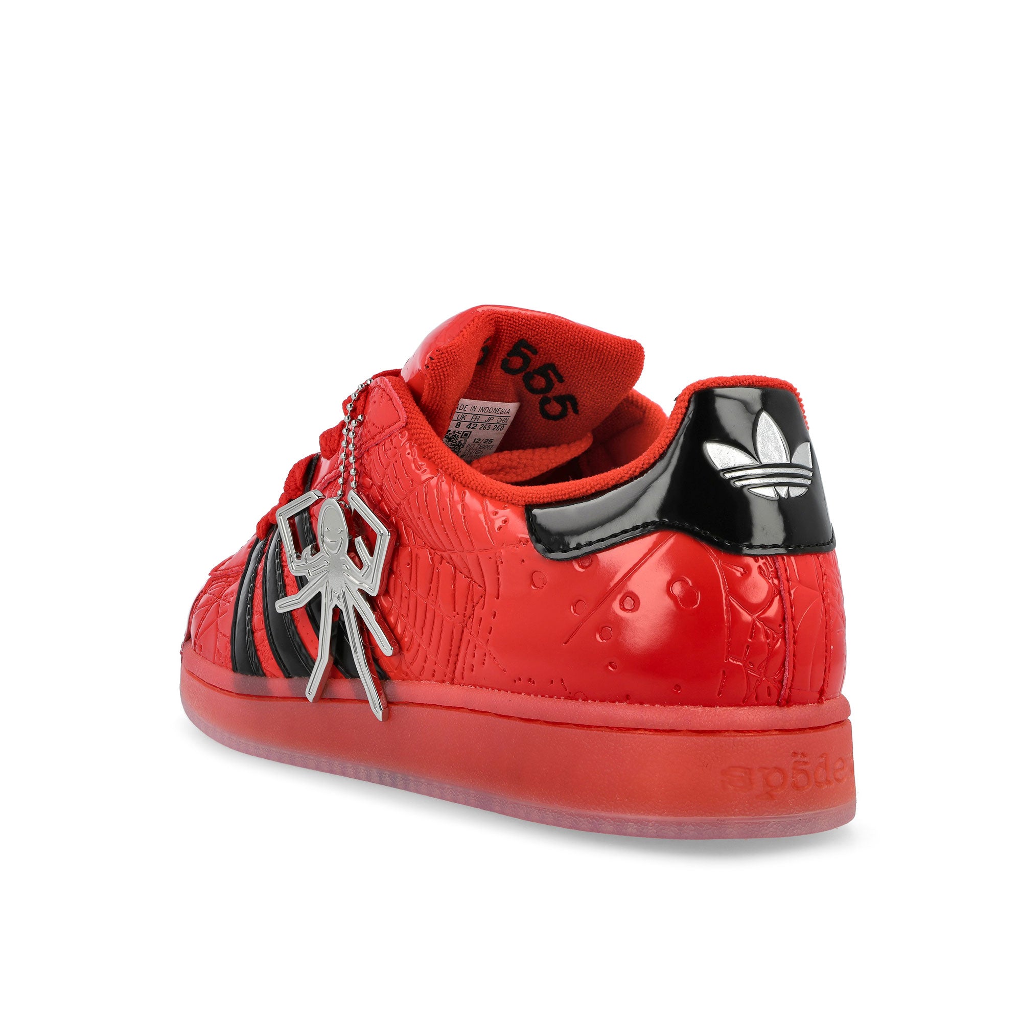 SP5DER x adidas Superstar  Supplier Colour / Core Black / Silver Metallic Low Top Sneakers KJ7005  Material | Overkill

