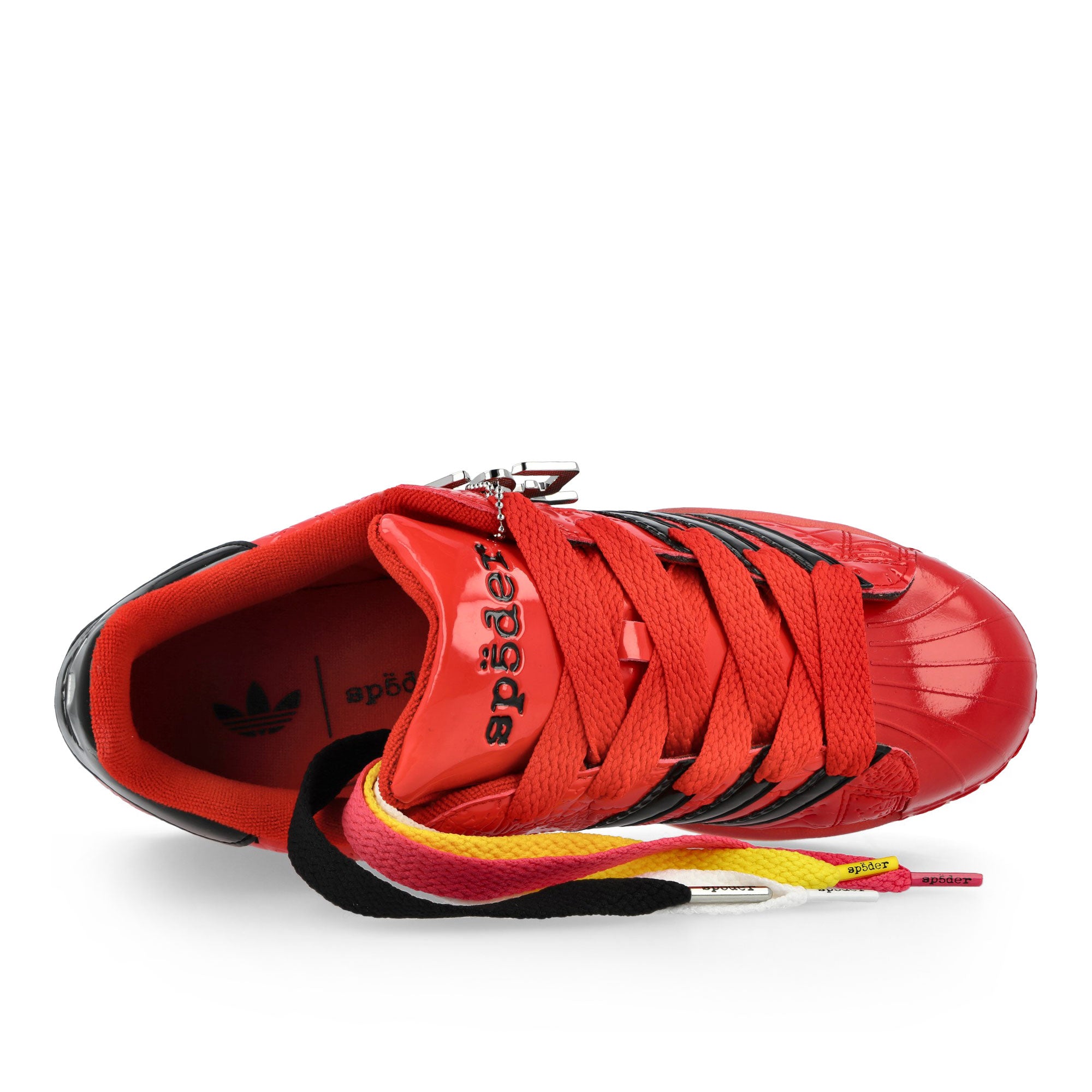 SP5DER x adidas Superstar  Supplier Colour / Core Black / Silver Metallic Low Top Sneakers KJ7005  Detailfoto | Overkill

