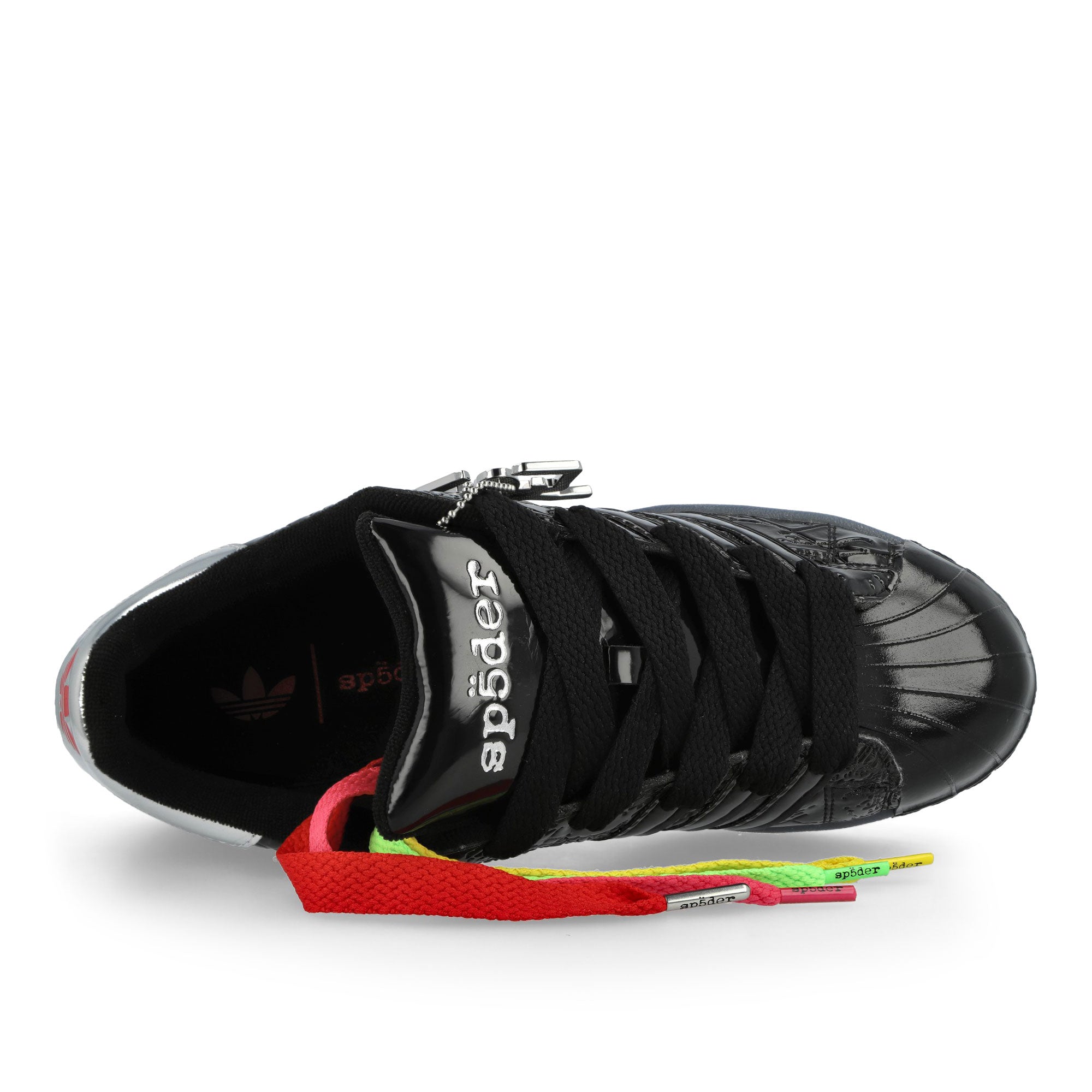 SP5DER x adidas Superstar  Core Black / Core Black / Supplier Colour Low Top Sneakers KJ7021 Detailfoto | Overkill
