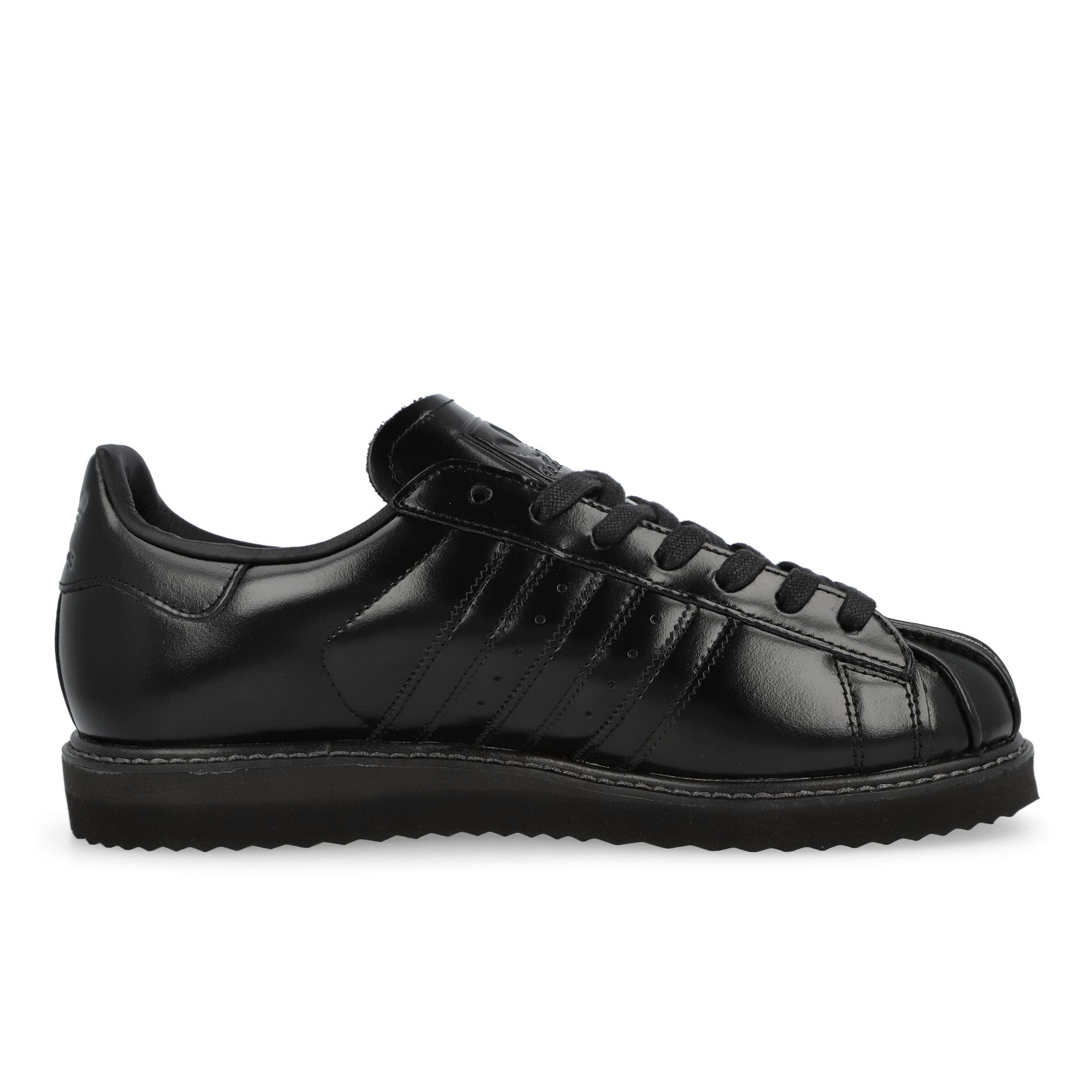 adidas Superstar Lux Core Black / Core Black / Core Black Low Top Sneakers KJ7482 Silhouette | Overkill
